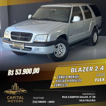 CHEVROLET BLAZER 2.4 MPFI ADVANTAGE 4X2 8V FLEX 4P MANUAL